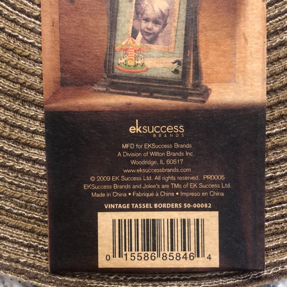 Jolee’s Vintage Tassel Border Stickers - Picture 5 of 6